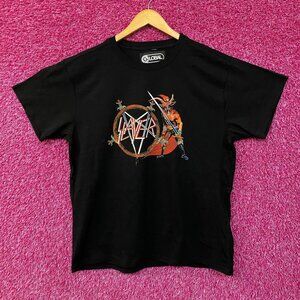 Slayer Show No Mercy Graphic Thrash Metal Band T-Shirt Large